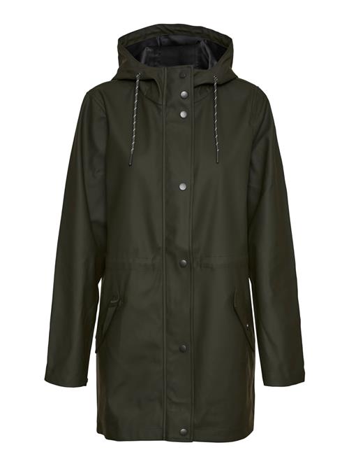 VERO MODA Overgangsjakke  mørkegrøn