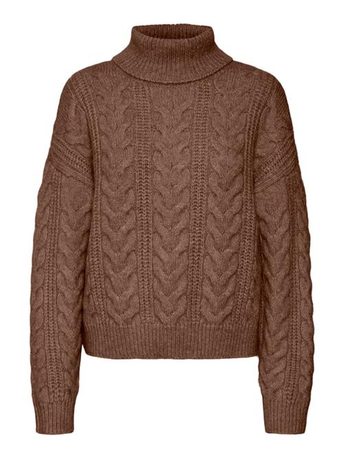 VERO MODA Pullover 'SIENA'  brun