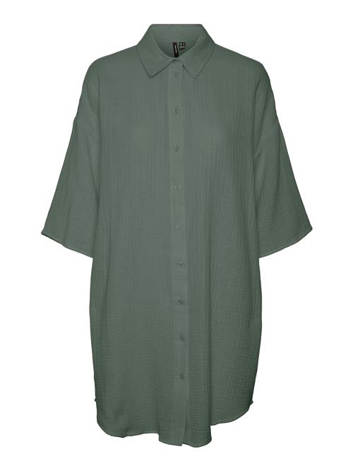 VERO MODA Bluse 'VMNatali'  mørkegrøn