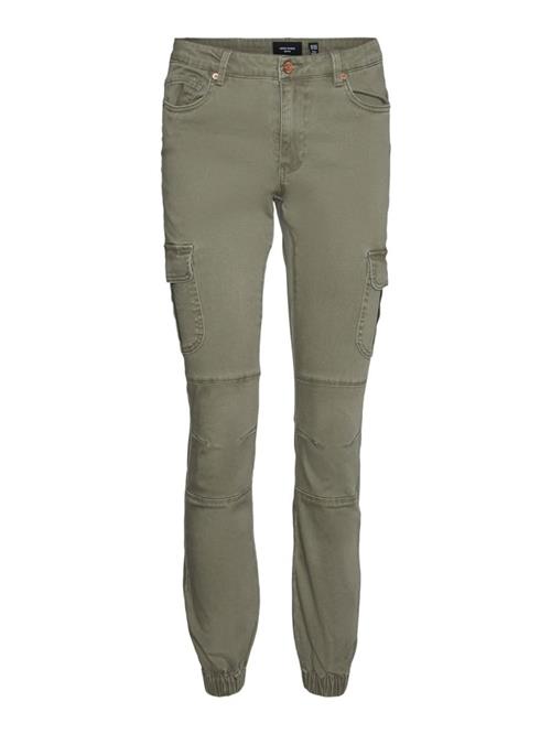 VERO MODA Cargojeans 'VMIvy'  khaki