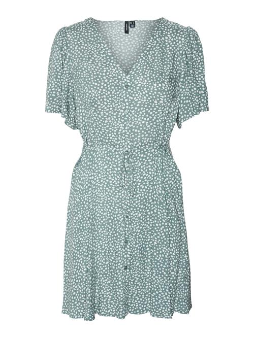 VERO MODA Kjole 'VMAlba'  pastelgrøn / hvid