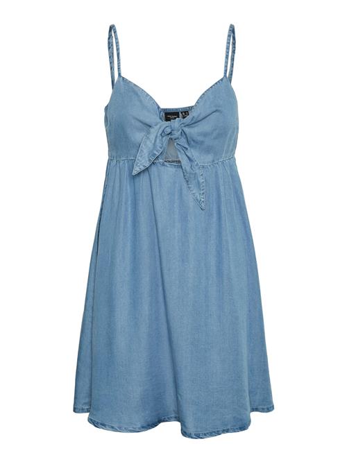 Se VERO MODA Sommerkjole 'HARPER'  blue denim ved About You