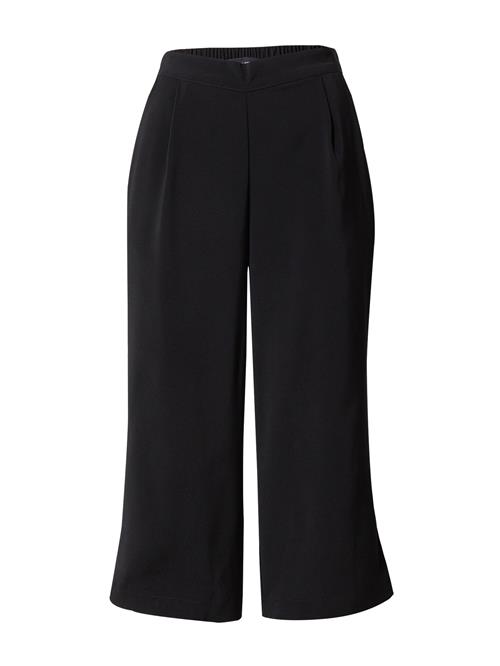 Se VERO MODA Bukser med lægfolder 'VMCulotte'  sort ved About You