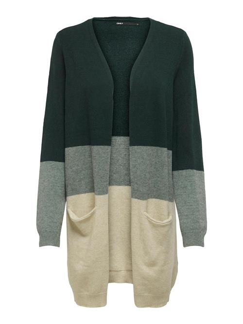 Se ONLY Cardigan 'Queen'  beige / gran / pastelgrøn ved About You