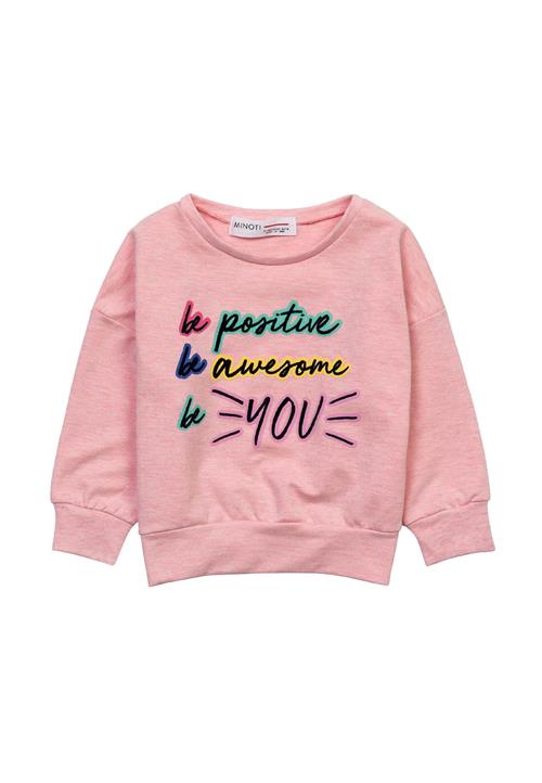 Se MINOTI Sweatshirt  navy / gul / smaragd / lys pink / rød ved About You