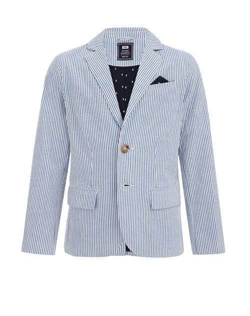 WE Fashion Blazer  blå / hvid