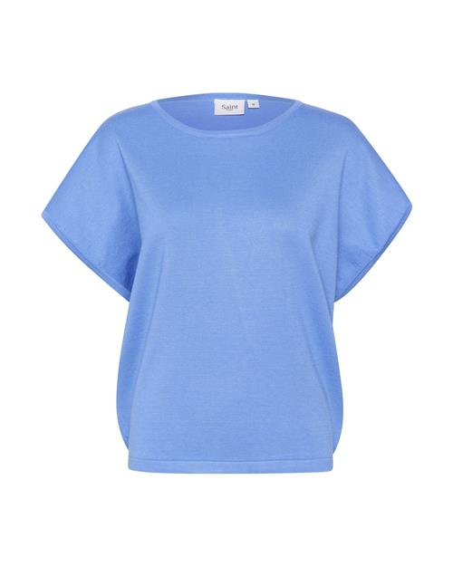 SAINT TROPEZ Pullover 'Mila'  azur