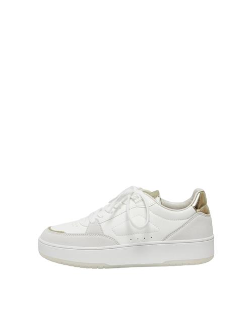 ONLY Sneaker low 'ONLSaphire-1'  guld / hvid / offwhite