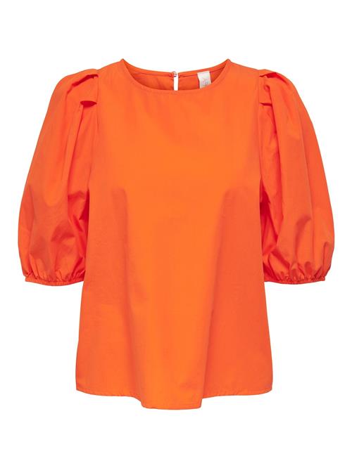 ONLY Bluse 'Clara'  mørkeorange