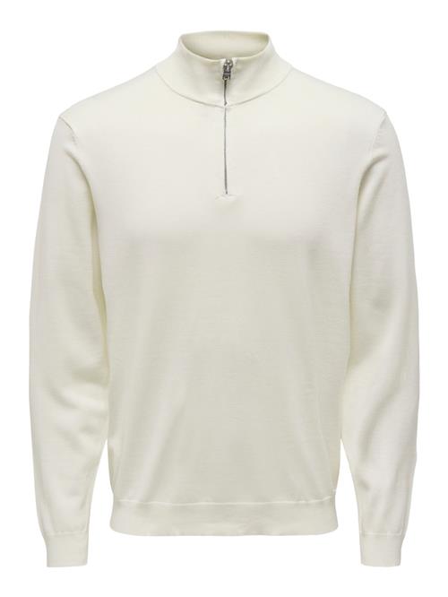 Only & Sons Pullover 'WYLER'  hvid