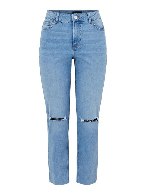 PIECES Jeans 'Luna'  blue denim / brun