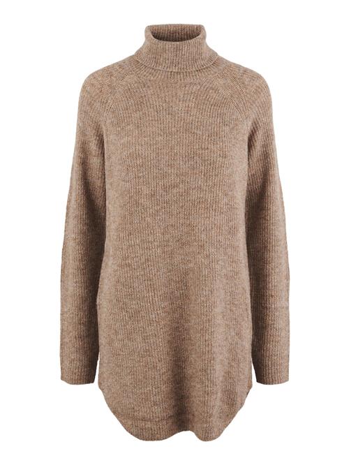 PIECES Pullover 'Ellen'  brun-meleret