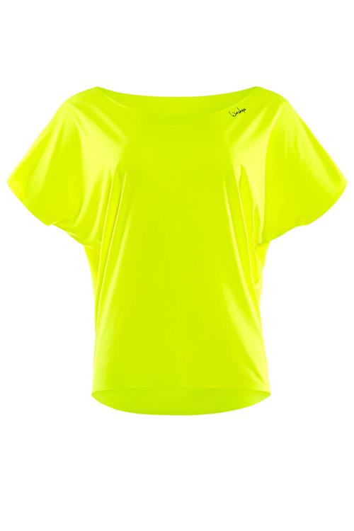 Winshape Funktionsbluse 'DT101'  neongul / sort