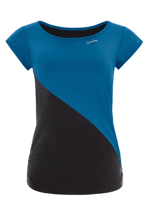 Winshape Funktionsbluse 'AET109LS'  cyanblå / sort