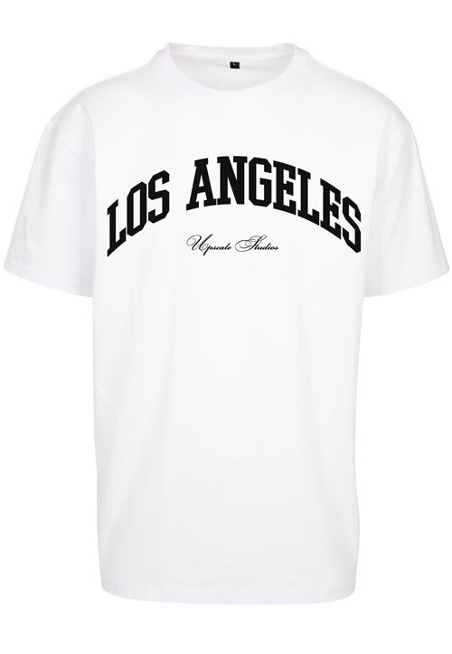 MT Upscale Bluser & t-shirts ' L.A. College'  sort / hvid