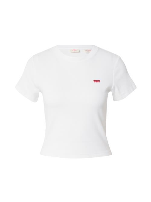 LEVI'S ® Shirts 'Essential Sporty Tee'  rød / hvid