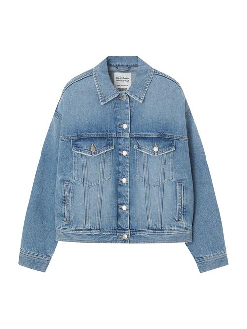 Pull&Bear Overgangsjakke  blue denim