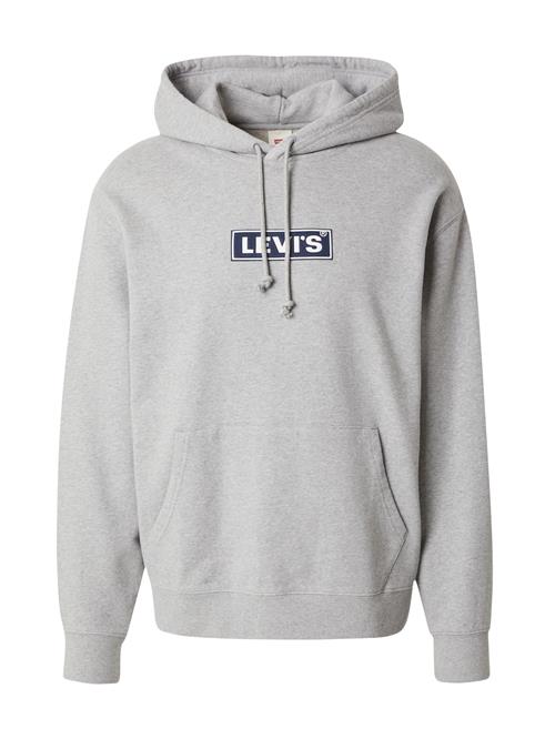 Se LEVI'S ® Sweatshirt  marin / grå-meleret / hvid ved About You