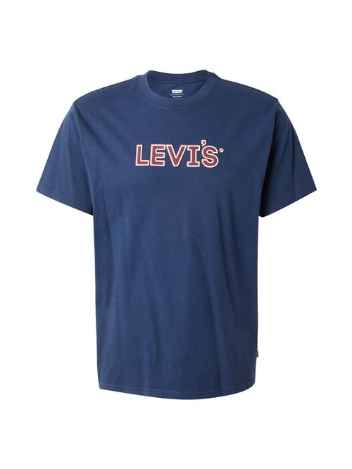 Se LEVI'S ® Bluser & t-shirts  navy / carminrød / hvid ved About You