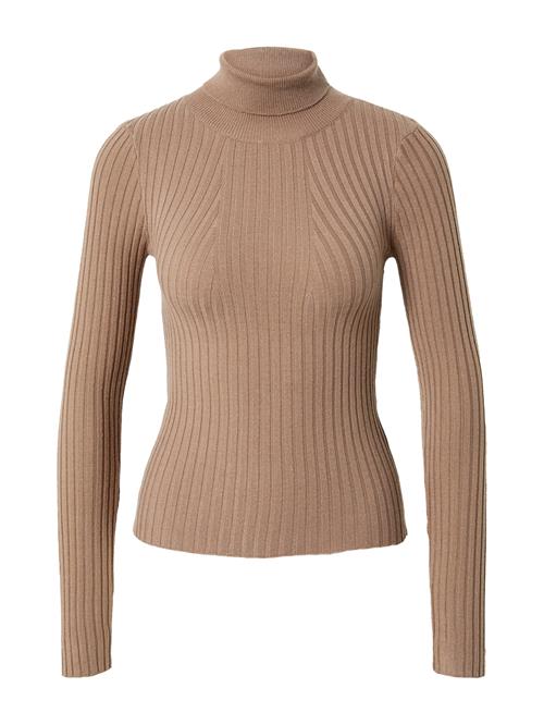 PIECES Pullover 'Crista'  lysebrun