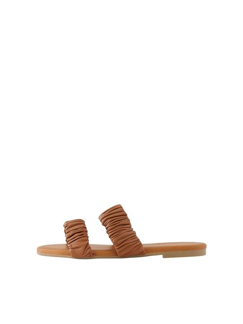 PIECES Pantoletter 'Vinus'  cognac