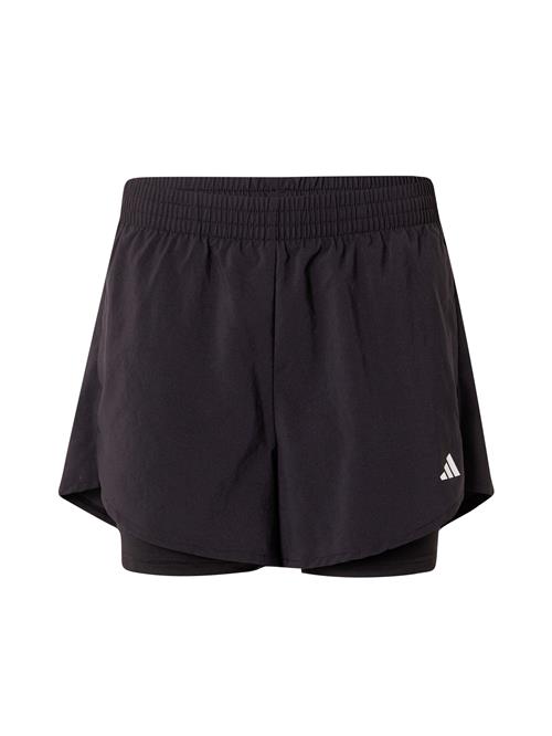 ADIDAS PERFORMANCE Sportsbukser 'Made For Training'  sort / hvid