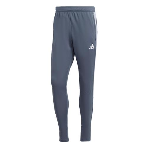 Se ADIDAS PERFORMANCE Sportsbukser 'Tiro 23 League'  mørkegrå / hvid ved About You