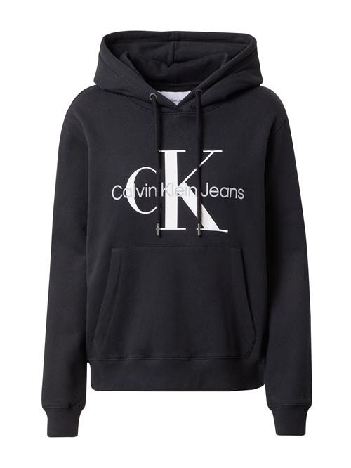 Calvin Klein Jeans Sweatshirt  sort / hvid