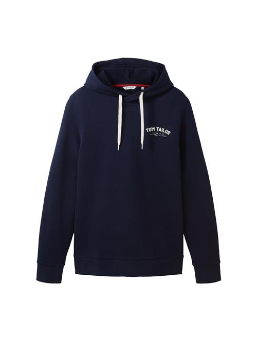 TOM TAILOR Sweatshirt  marin / sort / hvid