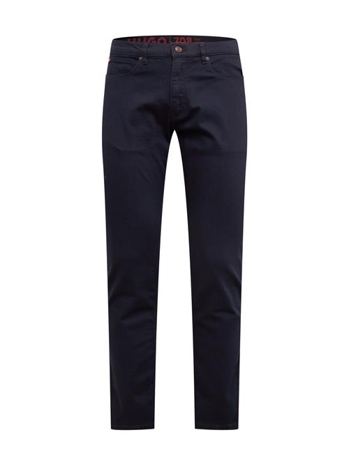 Se HUGO Jeans 'HUGO 708'  navy / rød ved About You