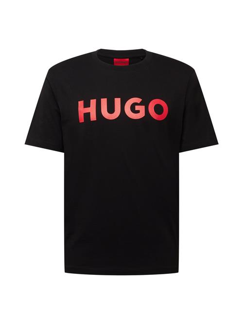 HUGO Bluser & t-shirts 'Dulivio'  rød / sort