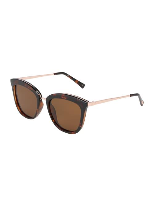 LE SPECS Solbriller 'Caliente'  cognac / mørkebrun / guld