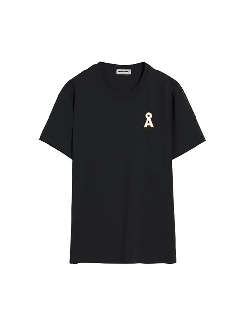 ARMEDANGELS Bluser & t-shirts 'AADONI'  sort / hvid