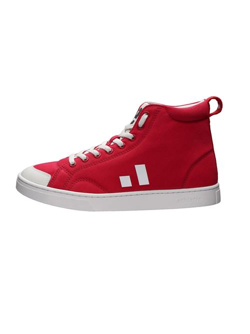 Ethletic Sneaker high  rød / hvid