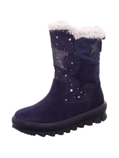 Se SUPERFIT Snowboots 'Flavia'  indigo / hvid ved About You