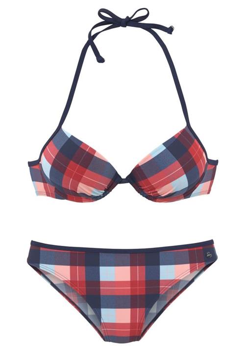 Se s.Oliver Bikini  navy / lyseblå / lyserød / pastelrød ved About You