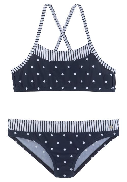 Se s.Oliver Bikini  navy / hvid ved About You