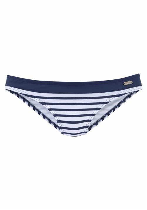 VENICE BEACH Bikinitrusse 'Summer'  navy / hvid