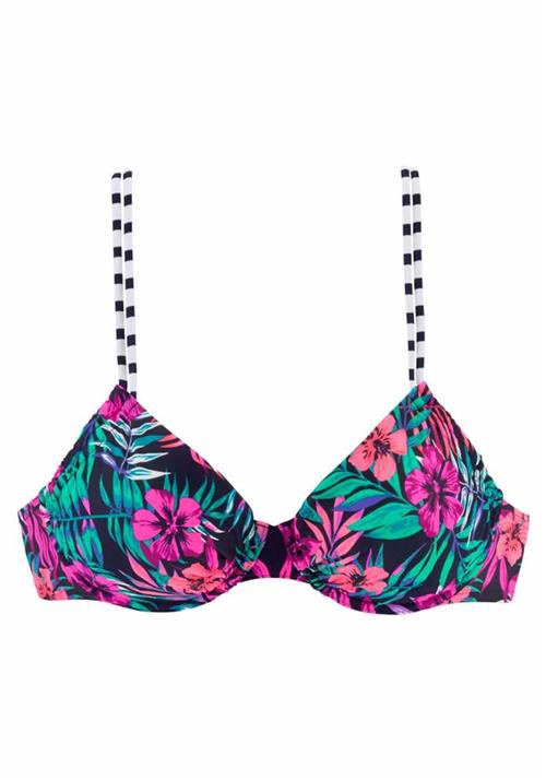 VENICE BEACH Bikinioverdel 'Summer'  navy / pink