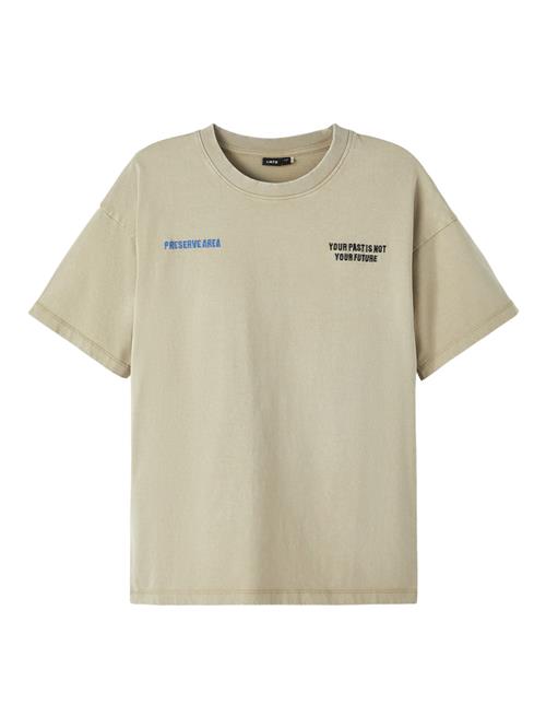 NAME IT Shirts 'Tripe'  beige / blå / sort