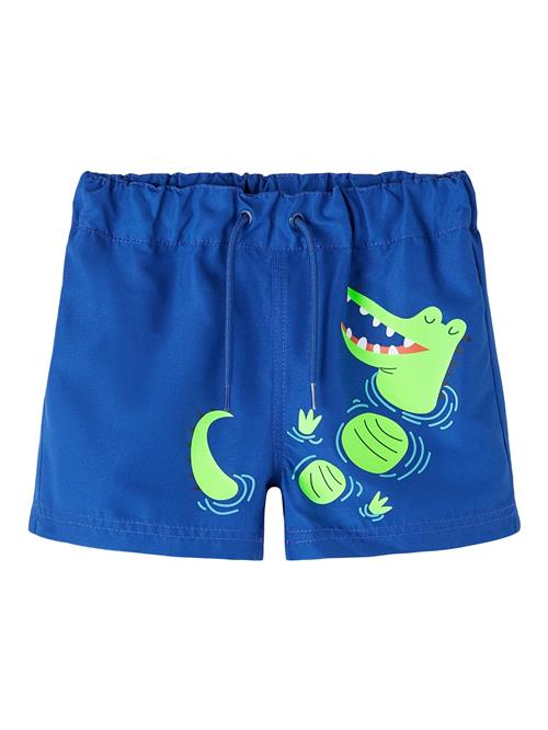 NAME IT Badeshorts 'Zoro'  blå / grøn