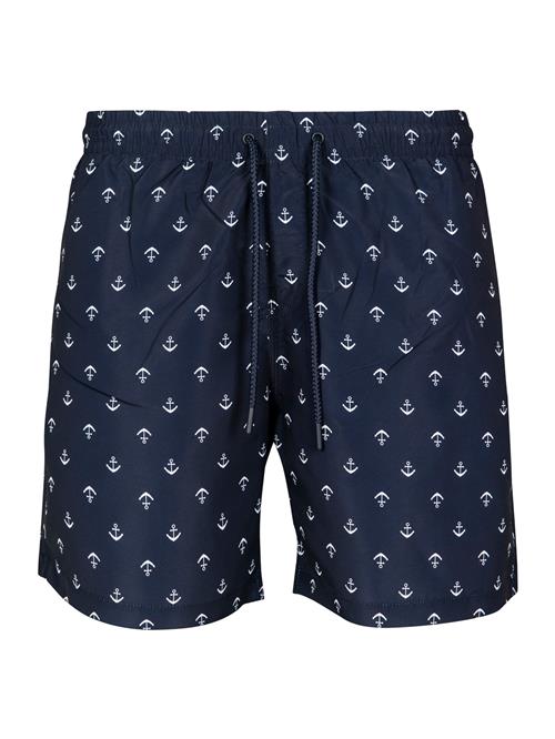 Urban Classics Badeshorts  marin / hvid