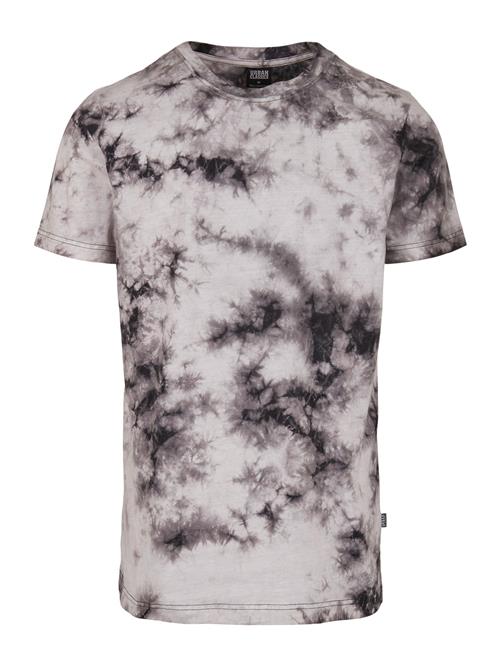 Urban Classics Bluser & t-shirts 'Black Tie Dye Tee'  sort / hvid