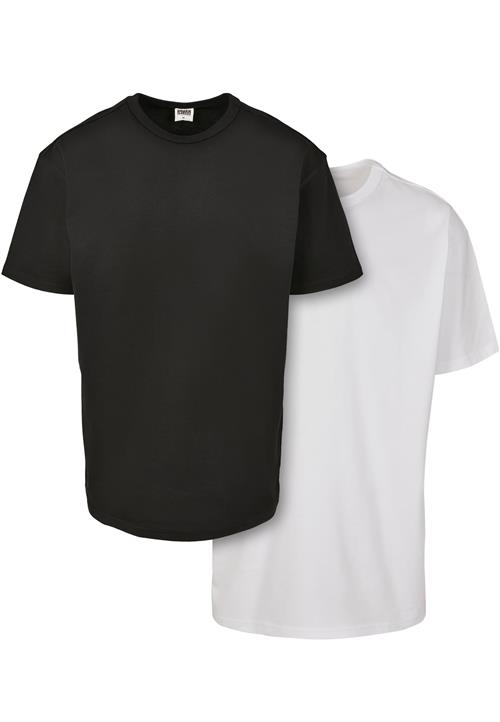 Urban Classics Bluser & t-shirts  sort / hvid