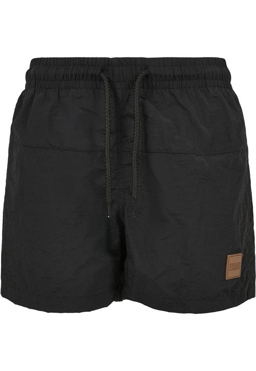 Urban Classics Badeshorts  brun / sort