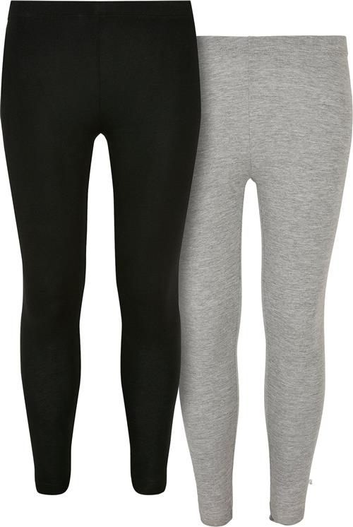 Urban Classics Leggings  grå-meleret / sort