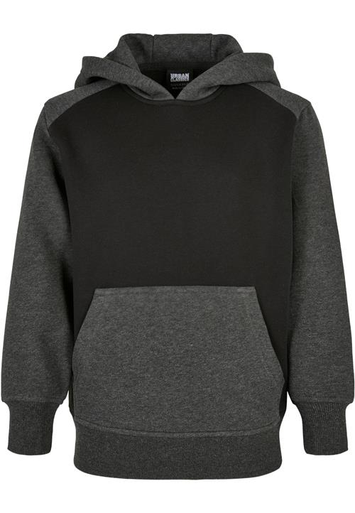 Urban Classics Sweatshirt  grå-meleret / sort