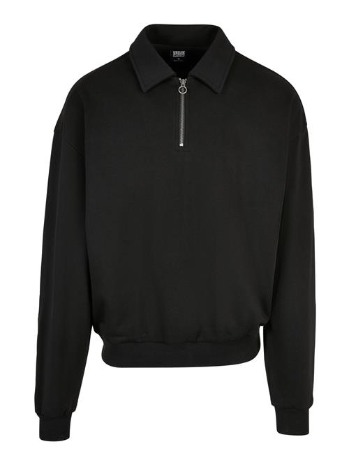 Se Urban Classics Sweatshirt 'Collar Crew'  sort ved About You