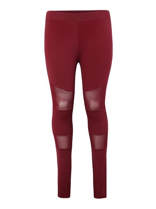 Urban Classics Leggings 'Tech Mech'  rød