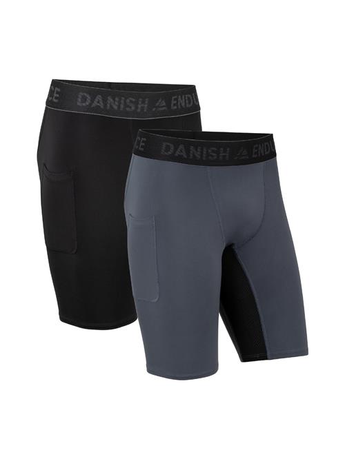 DANISH ENDURANCE Sportsbukser 'Compression Shorts'  blandingsfarvet